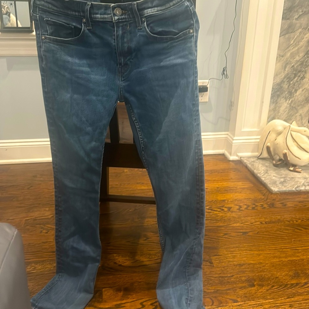 PAIGE straight leg jeans in like new condition. Size 30